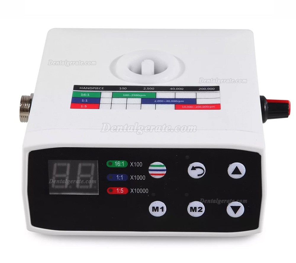 Dental B&uuml;rstenloser Elektrischer Mikromotor mit LED und Wassertank